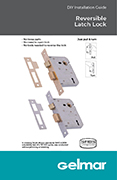 Reversible Latch Lock